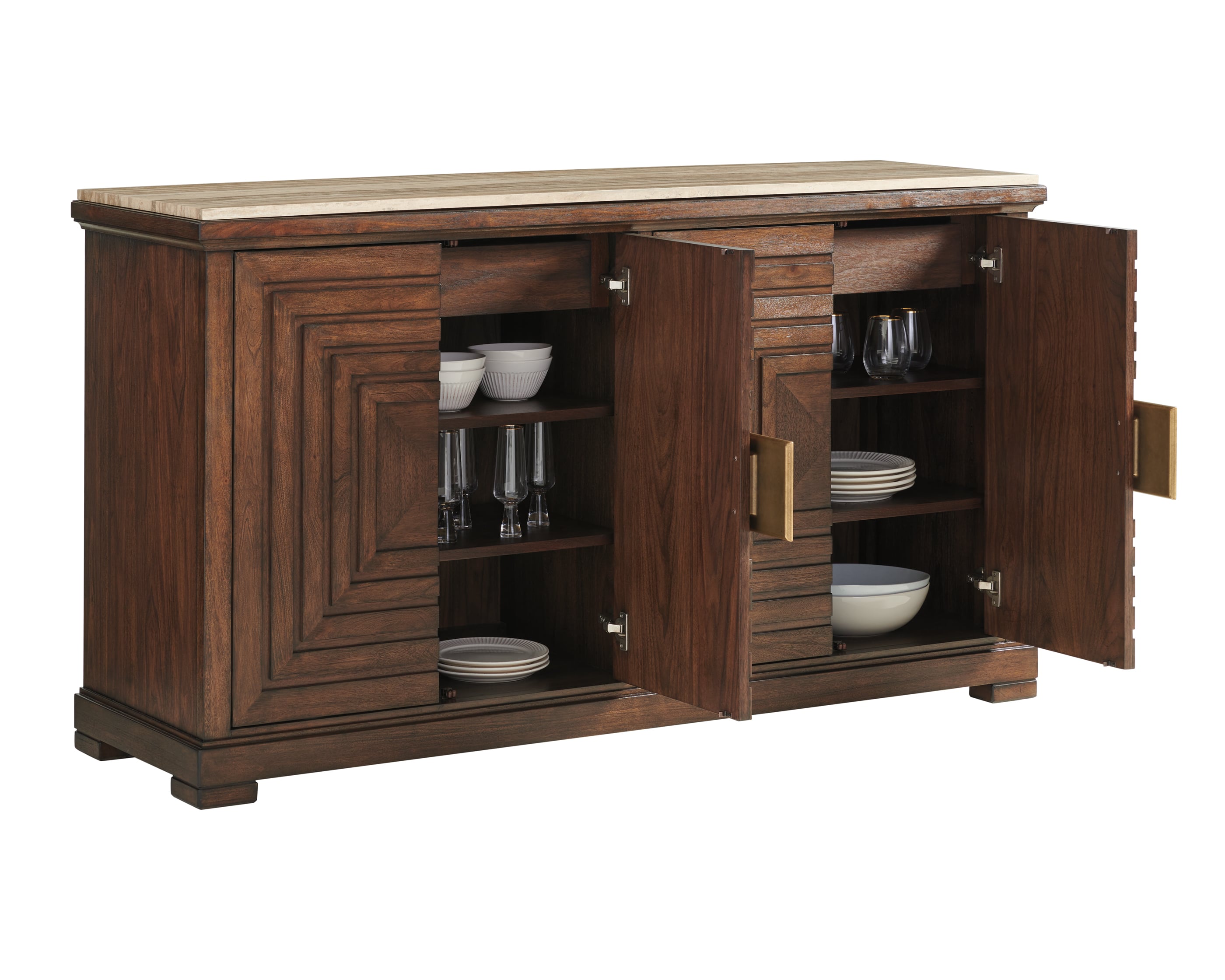 Lexington Silverado Buffet With Stone Top
