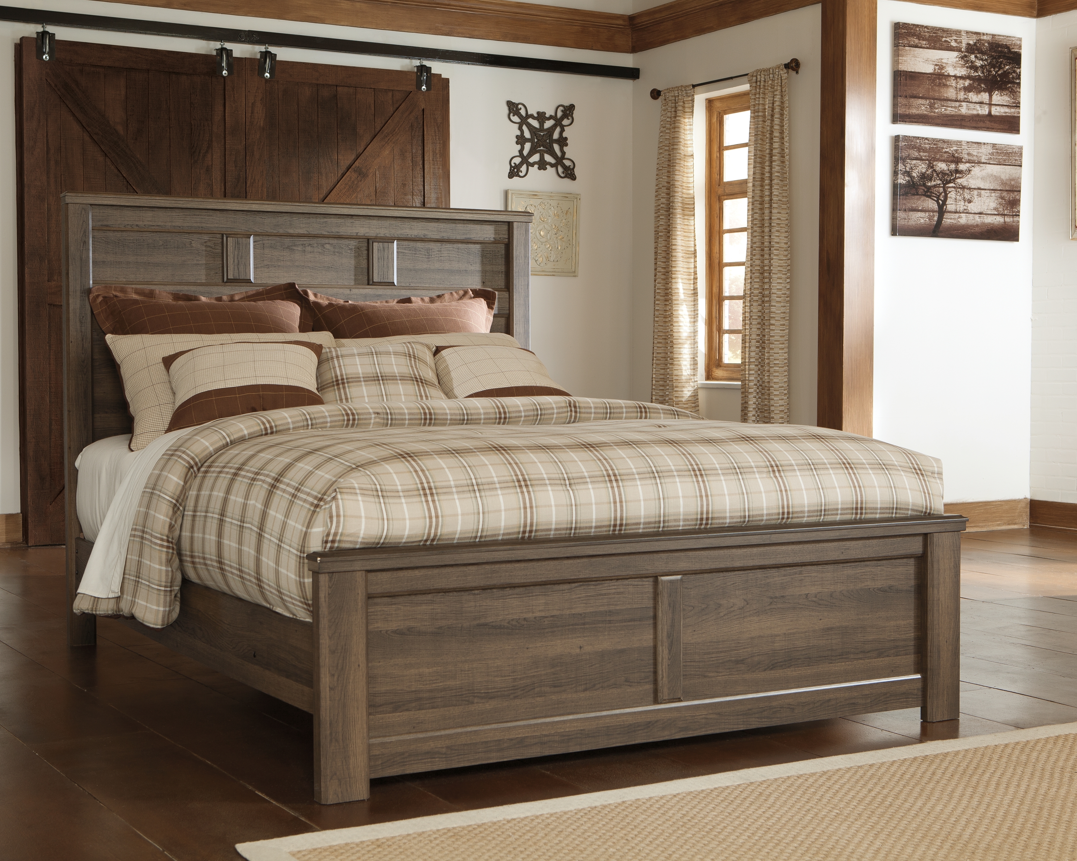 Queen Panel Bed