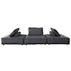 Diamond Sofa Furniture Platform 3-Piece Square Modular Lounger