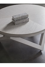 Artistica Isoceles Contemporary Round Cocktail Table