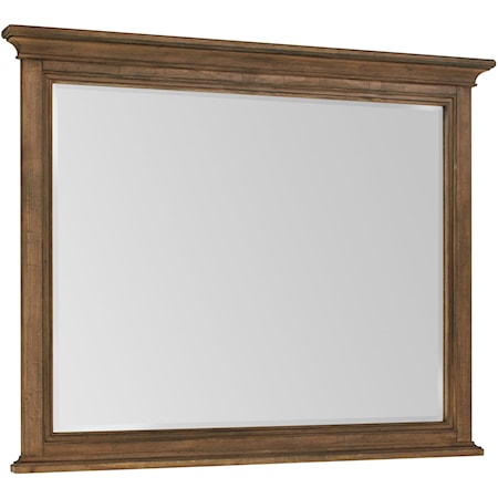 Transitional Dresser Mirror