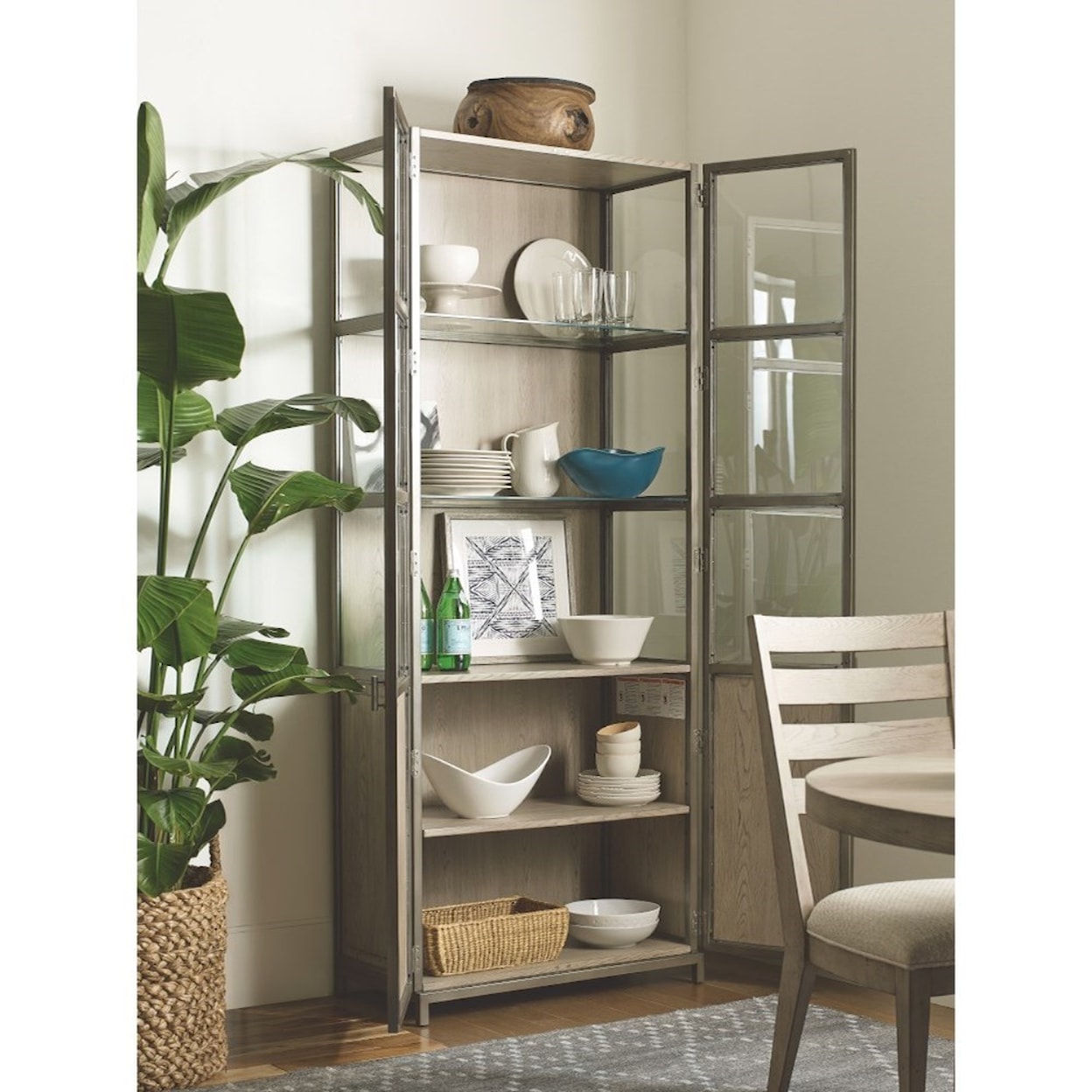 American Drew West Fork Blackwell Display Cabinet