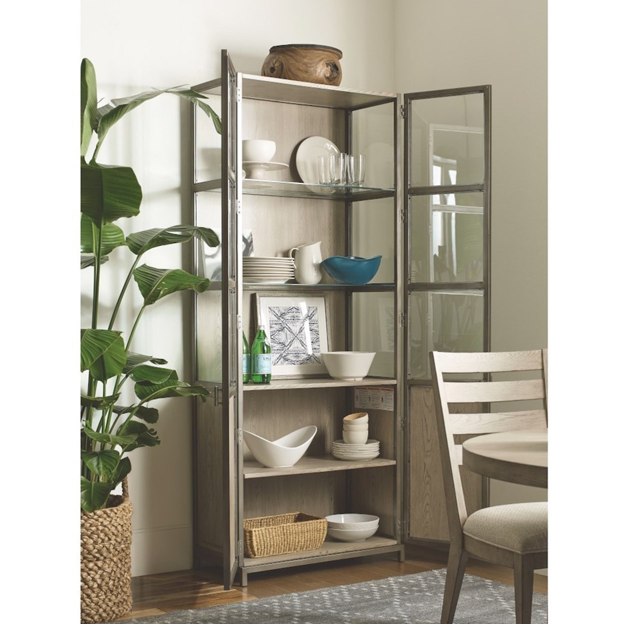 American Drew West Fork Blackwell Display Cabinet