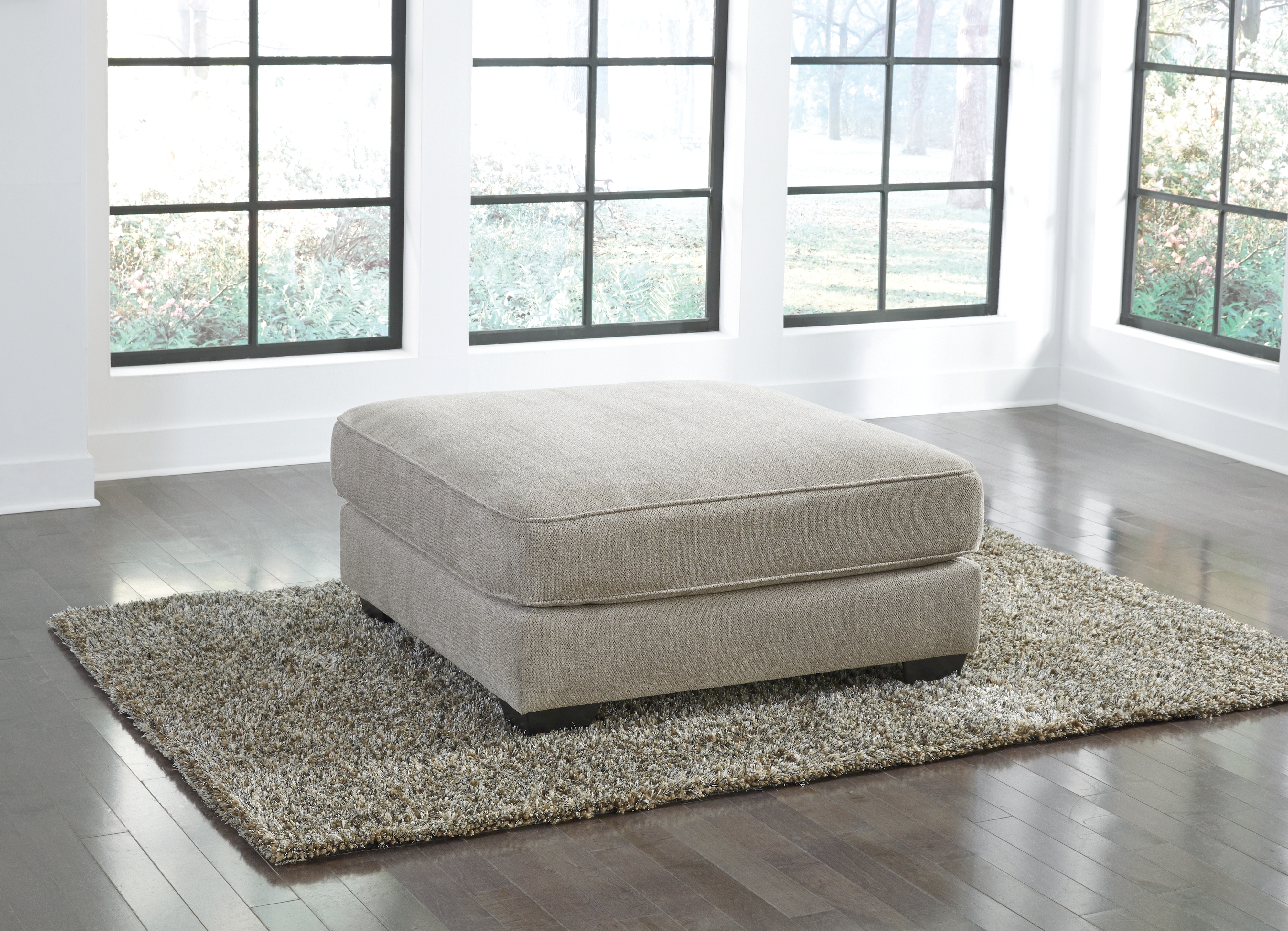 Oversized Accent Ottoman