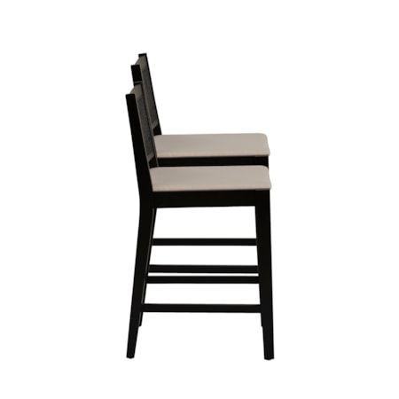 Bauer Cane Counter Height Stool - Set of 2