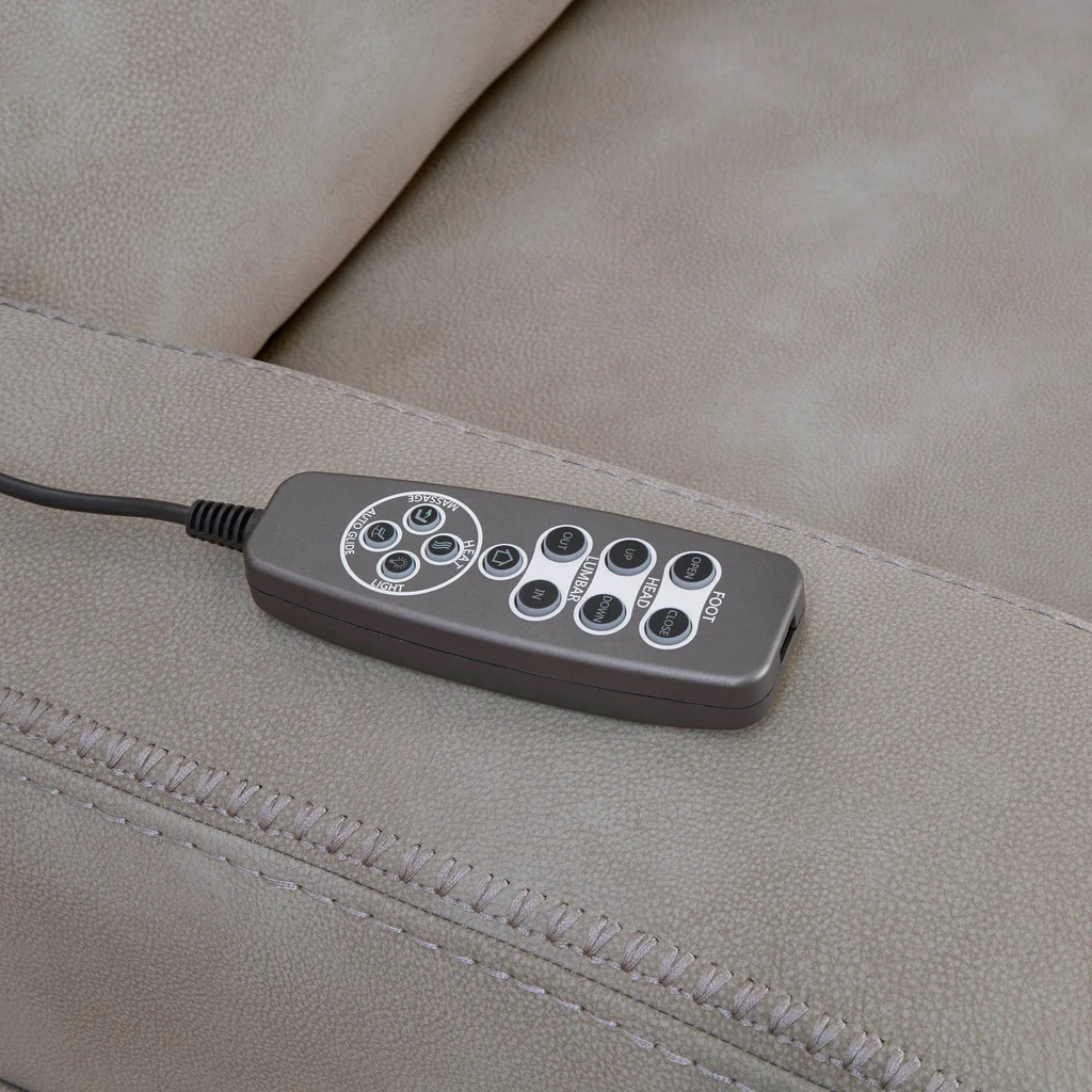 Parker Living Armstrong Rocking Power Recliner w/Heat and Massage