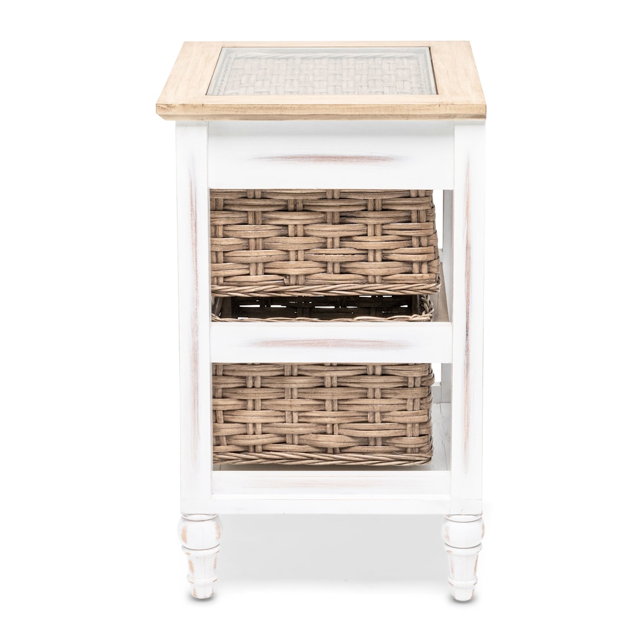 Sea Winds Trading Company Island Breeze Accent Basket Cabinet