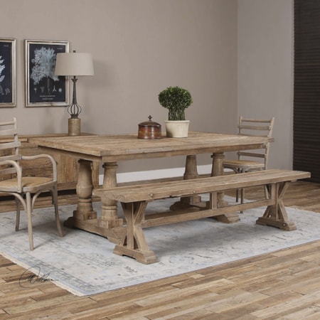 Stratford  Salvaged Wood Dining Table