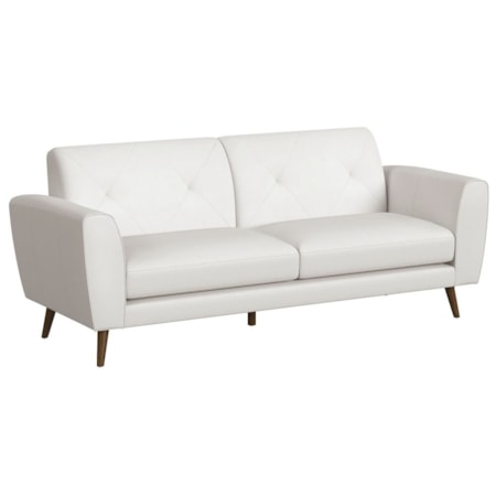 2-Cushion Tufted Sofa