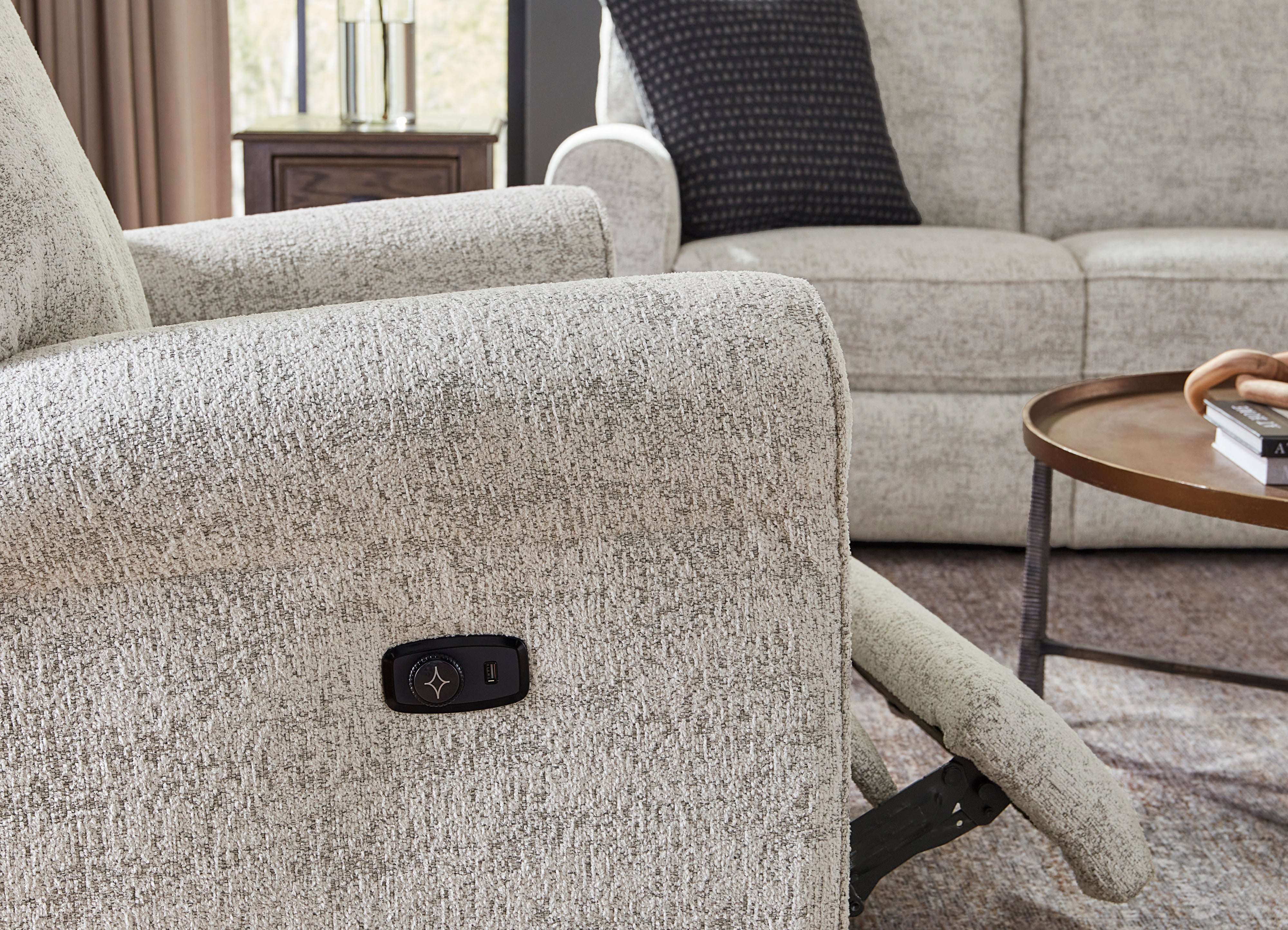 Power Reclining Swivel Glider Recliner