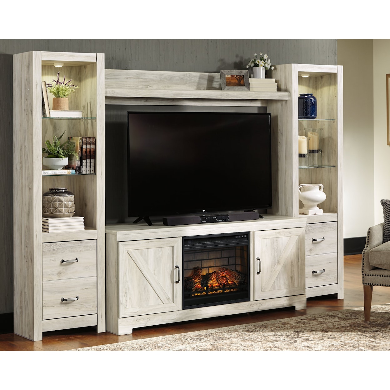 Signature Design by Ashley Bellaby Entertainment Center