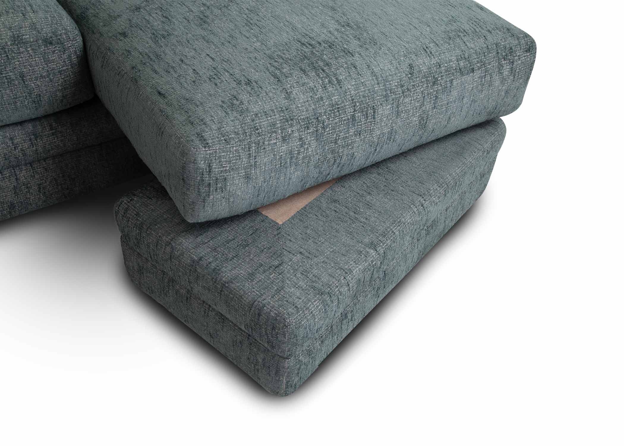 Franklin 960 Emerald Sofa with Reversible Chaise