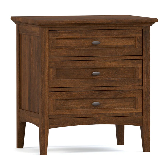 Stickley Origins Revere Three-Drawer Nightstand
