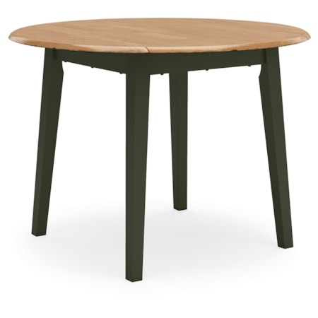 Round Drop Leaf Table