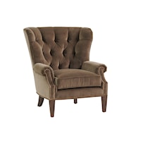 Atwater Tufted Wing Chair