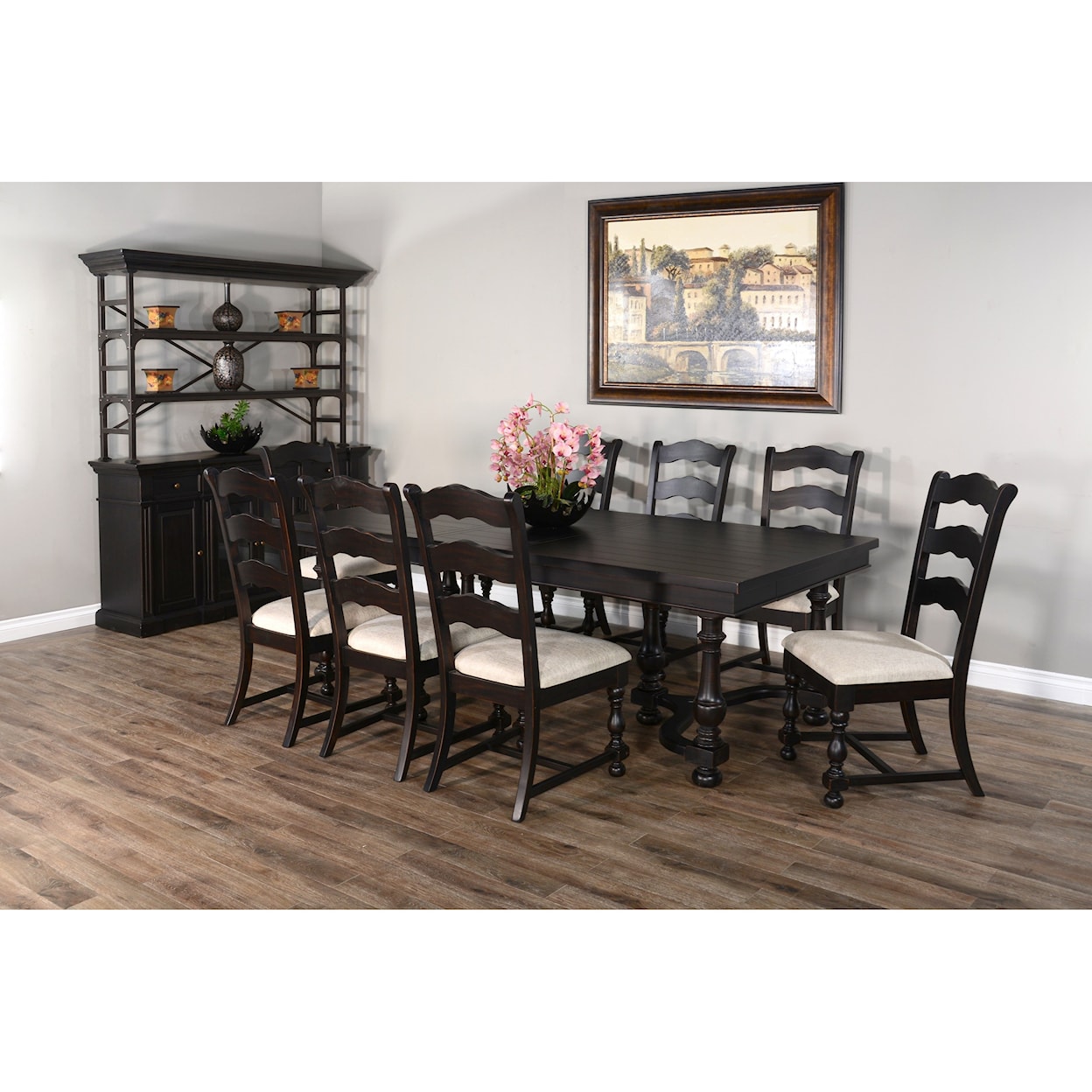 Sunny Designs Scottsdale BW Dining Room Group