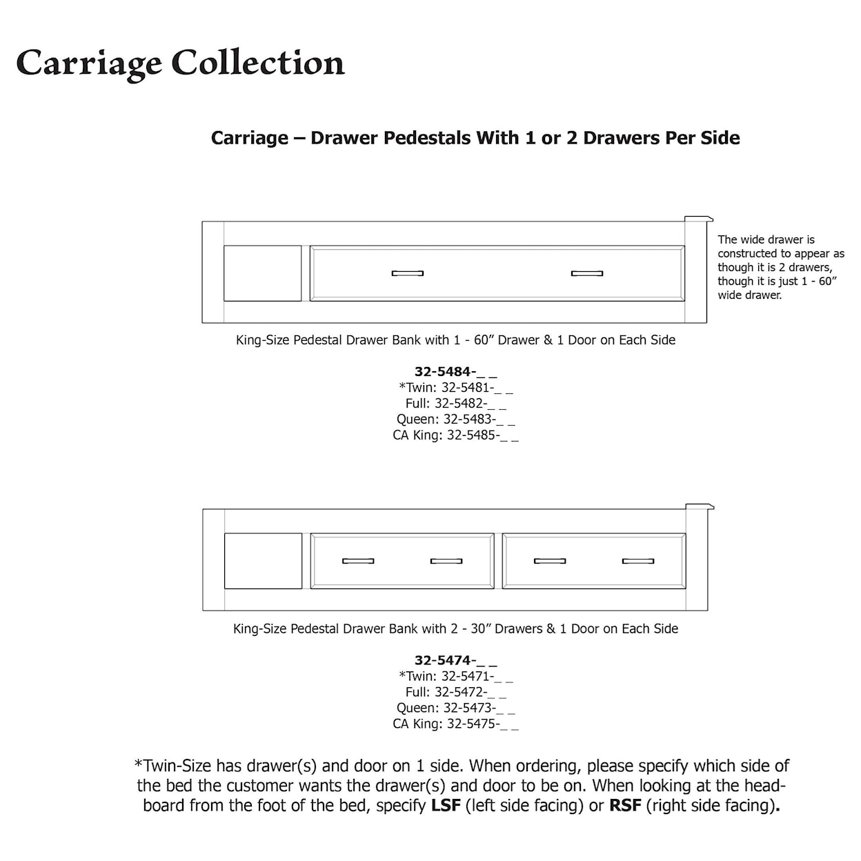 Daniel's Amish Carriage Queen-Size Bed