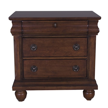 Three-Drawer Night Stand