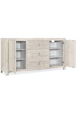 Hooker Furniture Serenity Casual 6-Drawer Dresser with Felt Lined Drawers and Soft-Close Guides