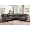 New Classic Furniture Calhoun Power Reclining Sectional Sofa