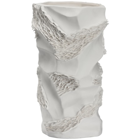 Ripple Ceramic Vase