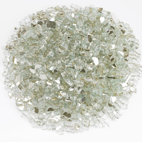Fire Glass Fire Glass - Platinum (25 lb jar) -  Platinum