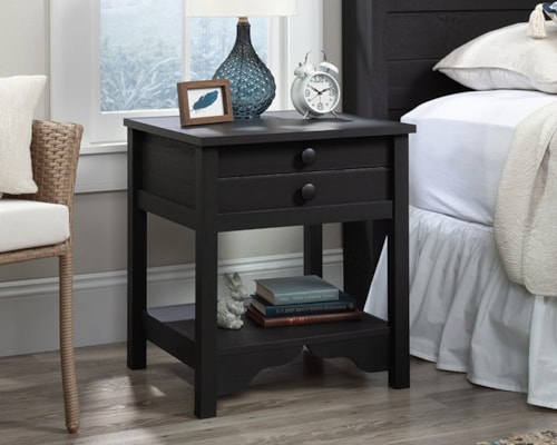 Transitional Dawson Trail 1-Drawer Night Stand