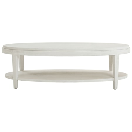 Oval Cocktail Table