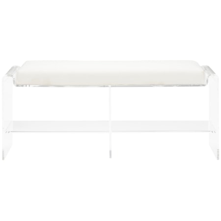 Renee Acrylic Long Bench