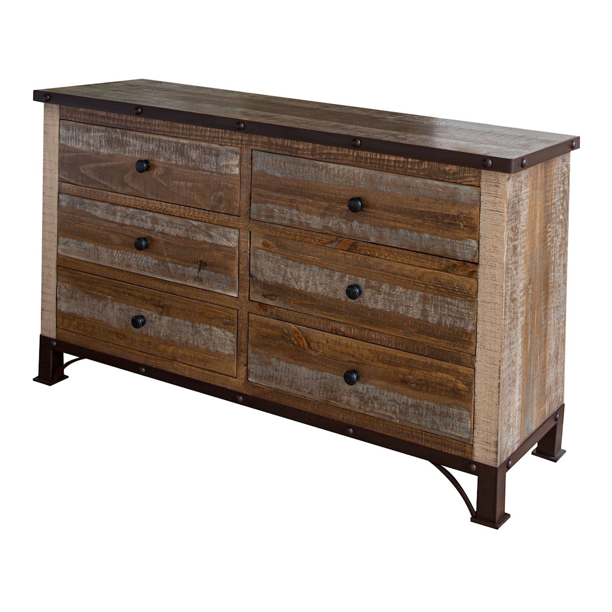 VFM Signature Antique Multicolor Dresser