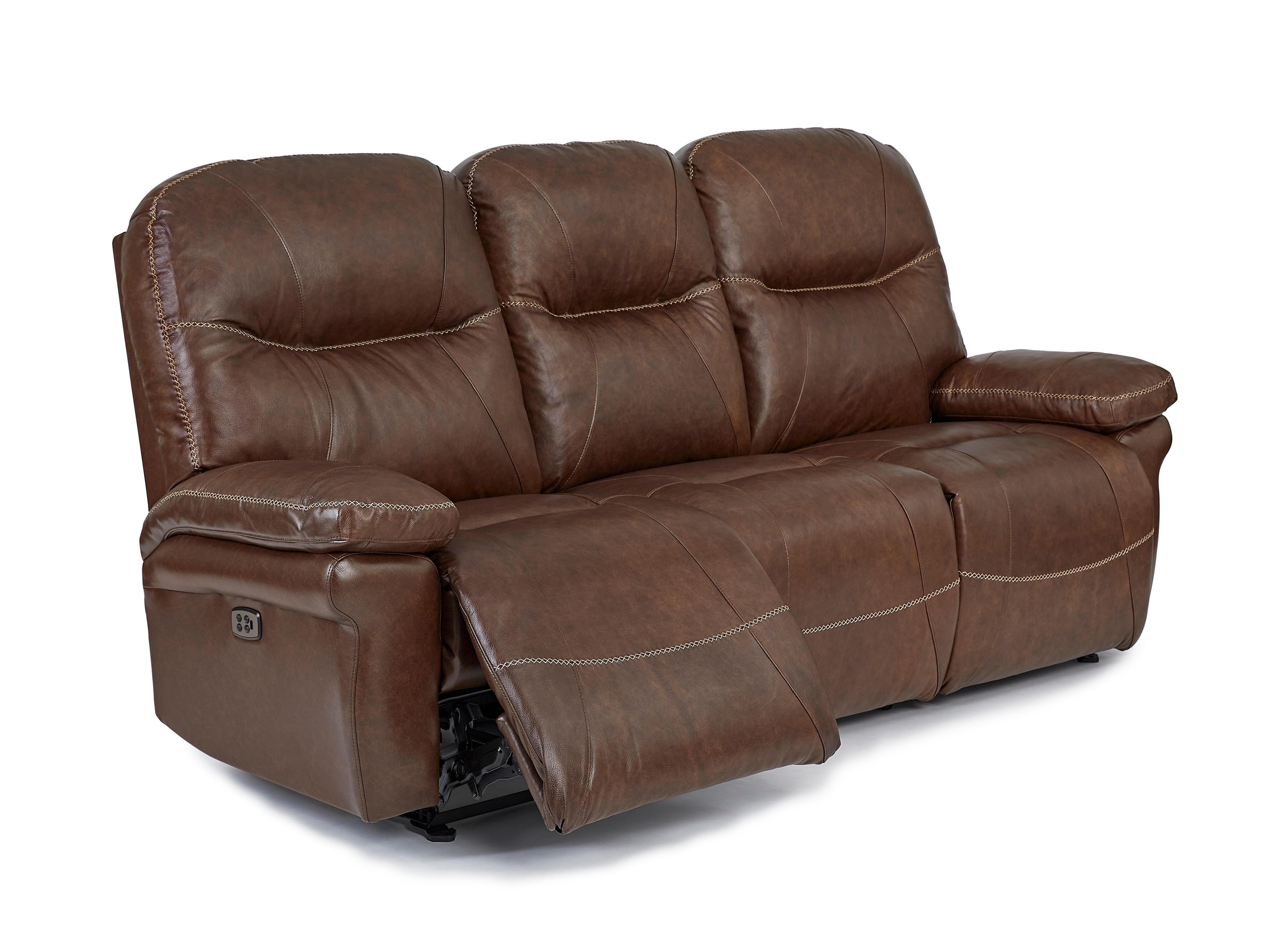 Best Home Furnishings Leya S670CP4 78506L Leather Power Space Saver