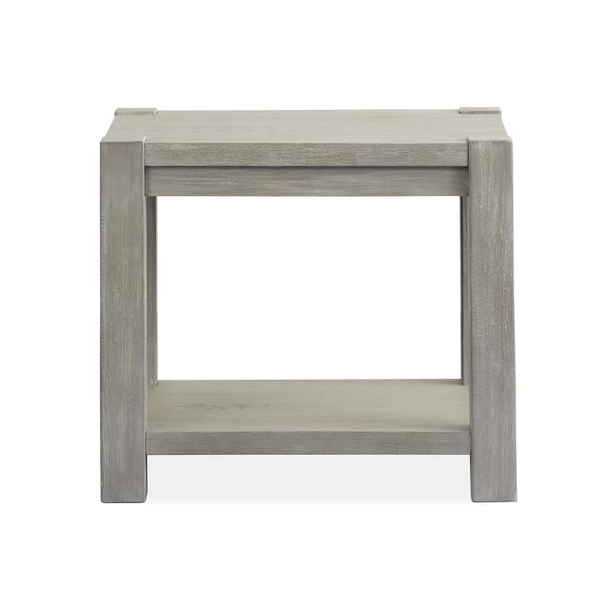 Magnussen Home Burgess Occasional Tables Rectangular End Table