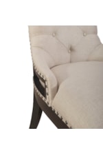 Liberty Furniture Americana Farmhouse Transitional Upholstered Sheltered Side Chair