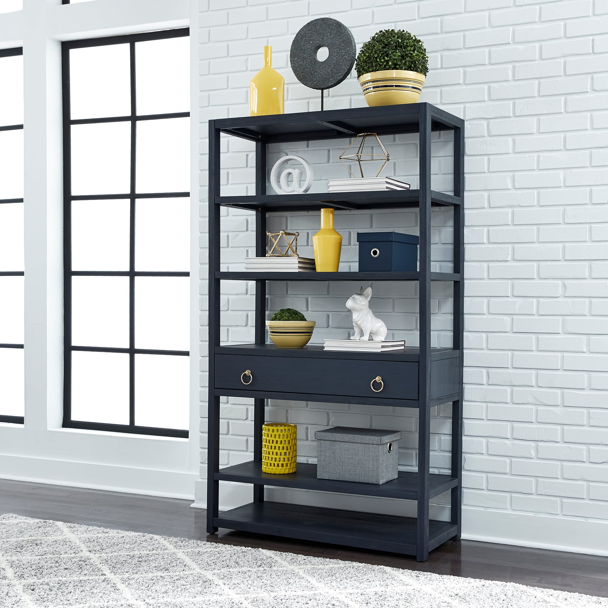 Liberty Furniture East End 6-Shelf Bookcase