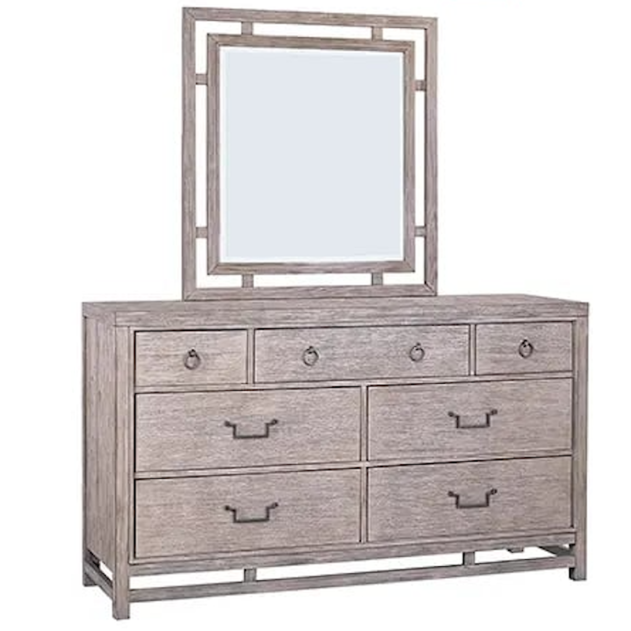 Legends Furniture Fusion Dresser & Mirror Set