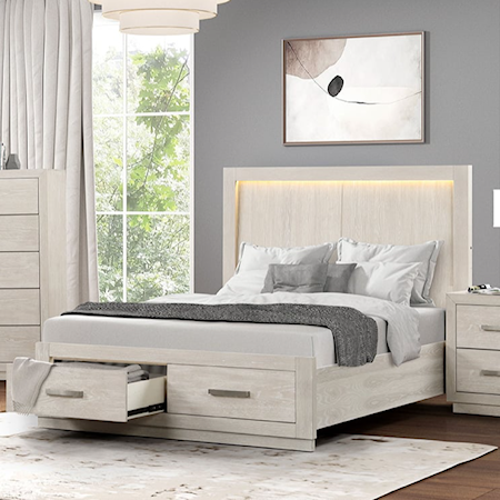 Queen Storage Bed