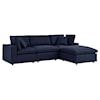 Modway Commix Outdoor 4-Piece Sectional Sofa