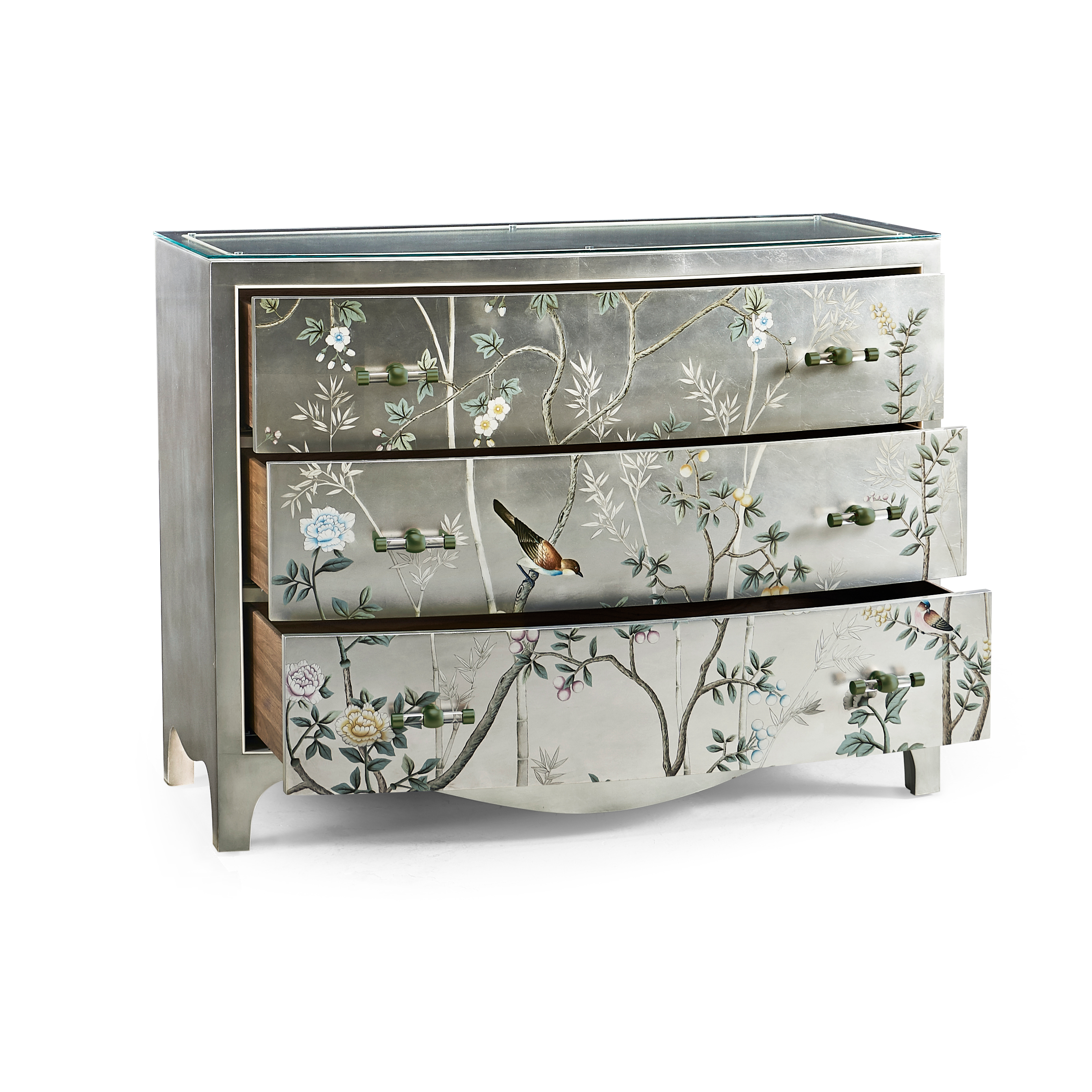 Shimmering Moon Bow Front Chest