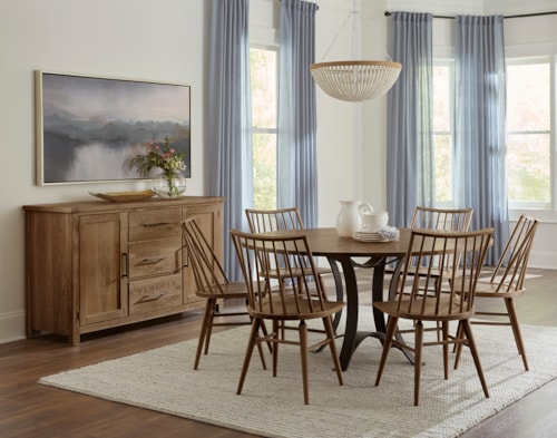 Rustic 8-Piece Dining Set