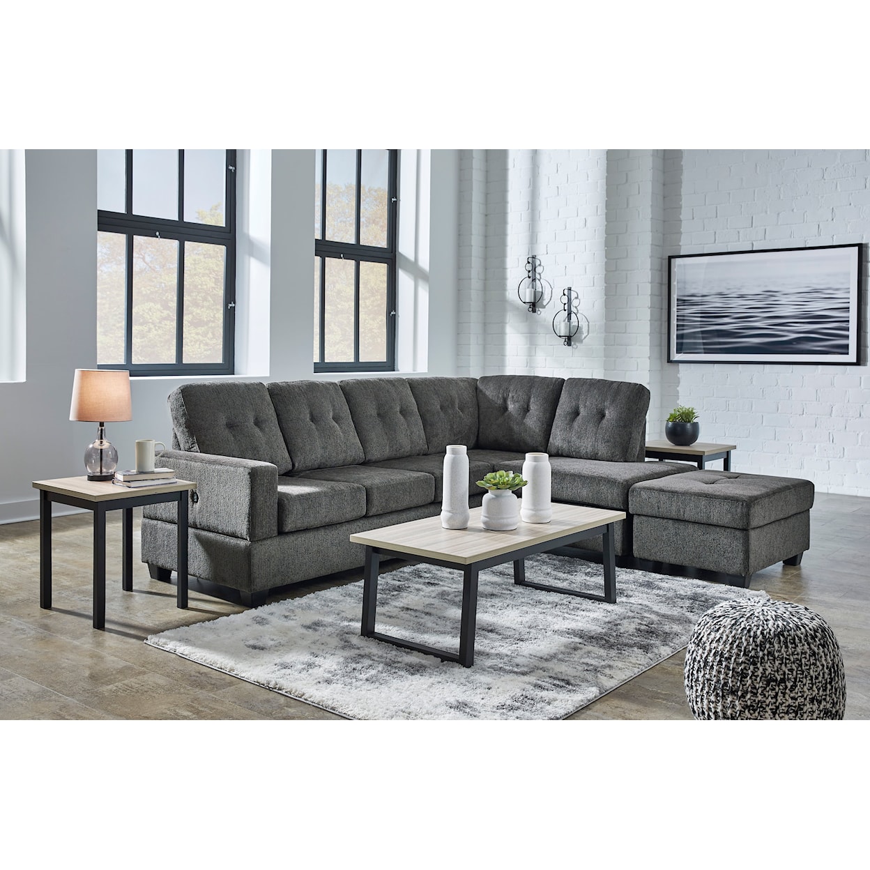 Signature Design by Ashley Kitler 2-Piece Sectional with Chaise