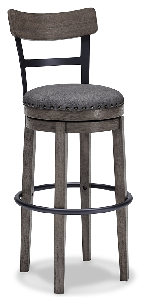 Tall Uph Swivel Barstool
