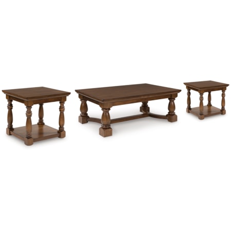 Coffee Table And 2 End Tables