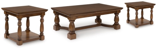 Coffee Table And 2 End Tables