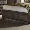 Liberty Furniture Thornwood Hills 2-Drawer Queen Storage Bed