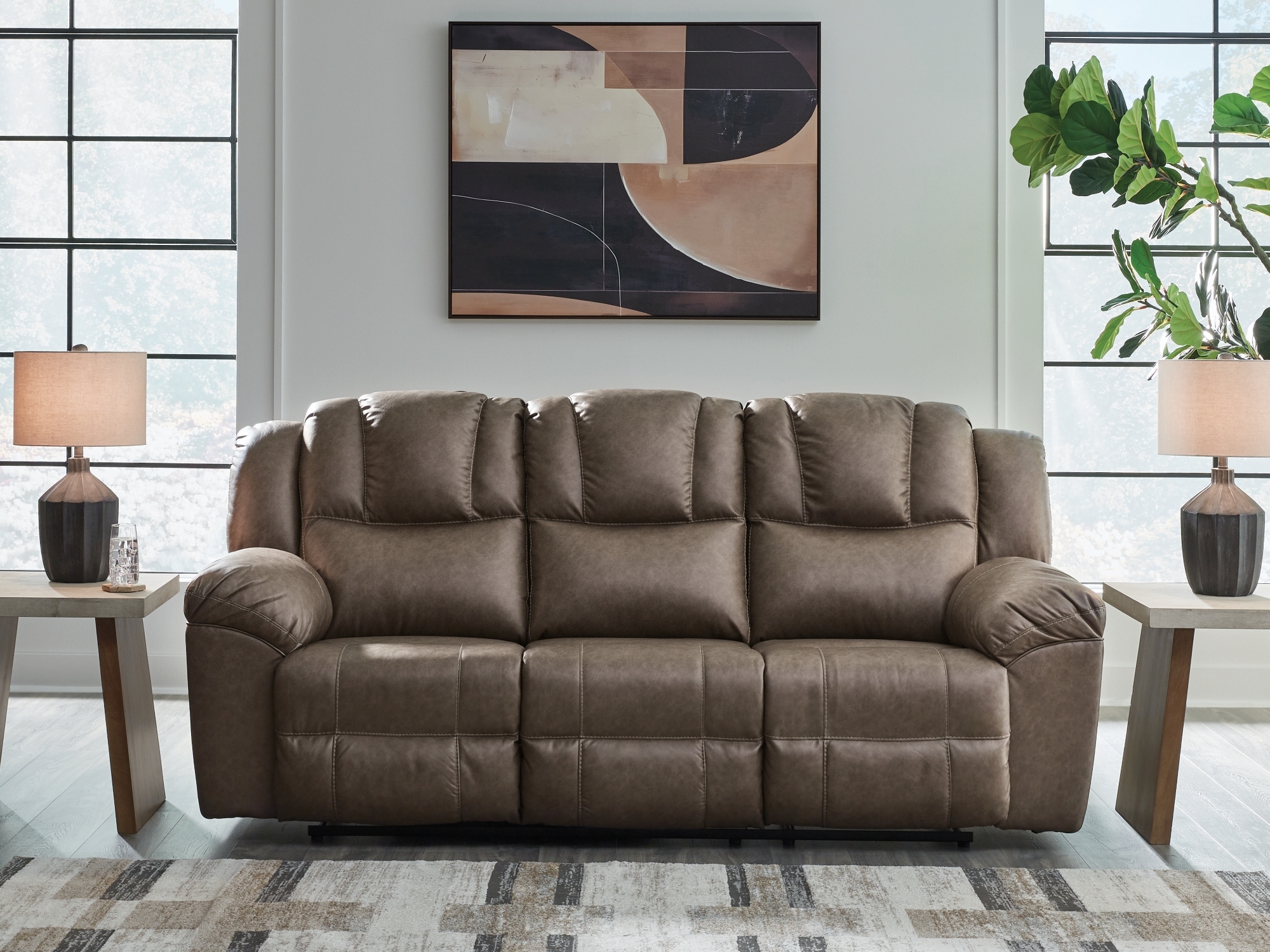 Signature Design by Ashley Lowilla Reclining Sofa