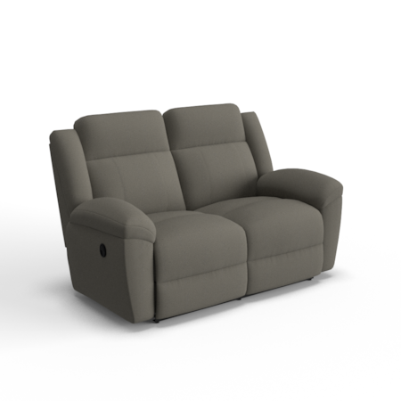 Casual Reclining Loveseat