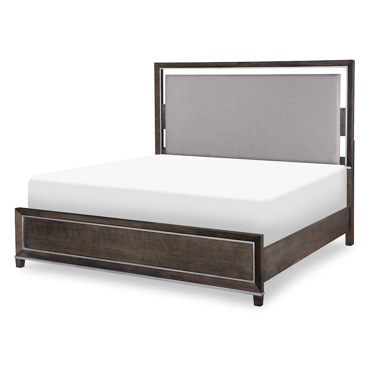 Legacy Classic Counter Point Queen Upholstered Panel Bed