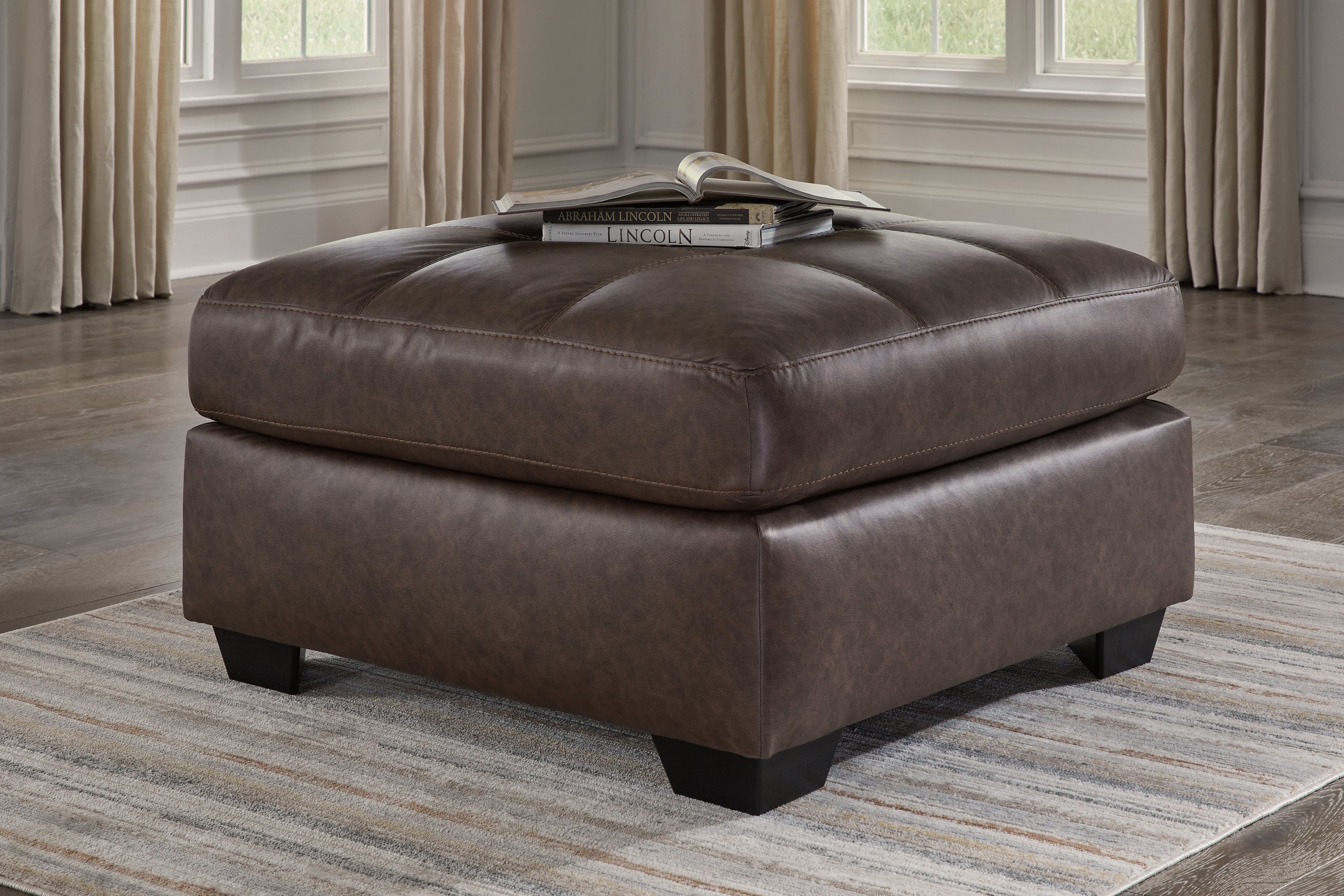 Oversized Accent Ottoman