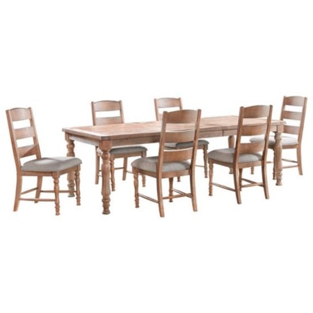 Ladder Back Dining Side Chair