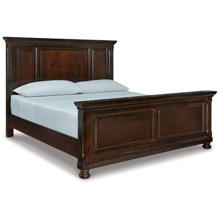 King Panel Bed